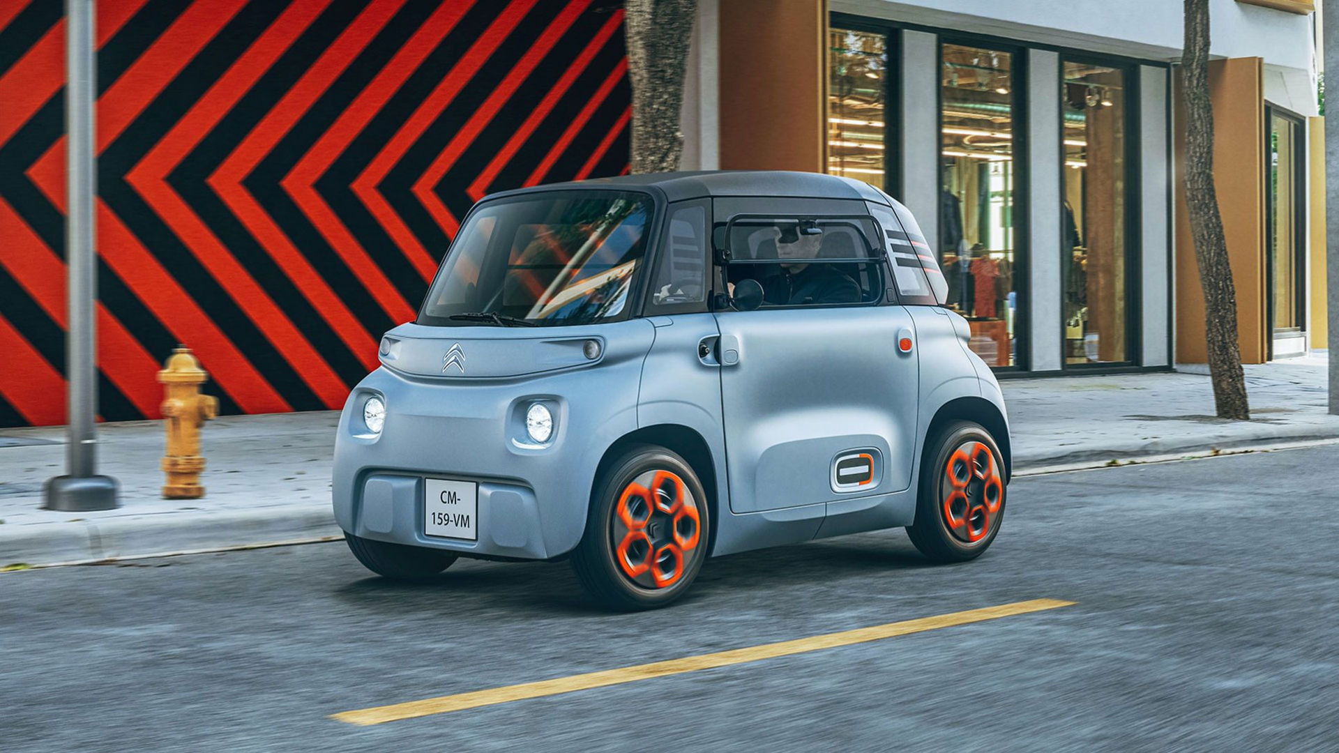 Citroën shows a small and cute electric car that can be driven by 14
