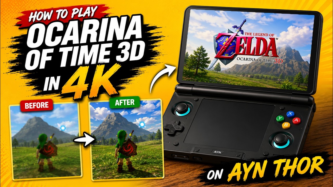 How to Give Ocarina of Time 3D an HD Texture Upgrade on Android