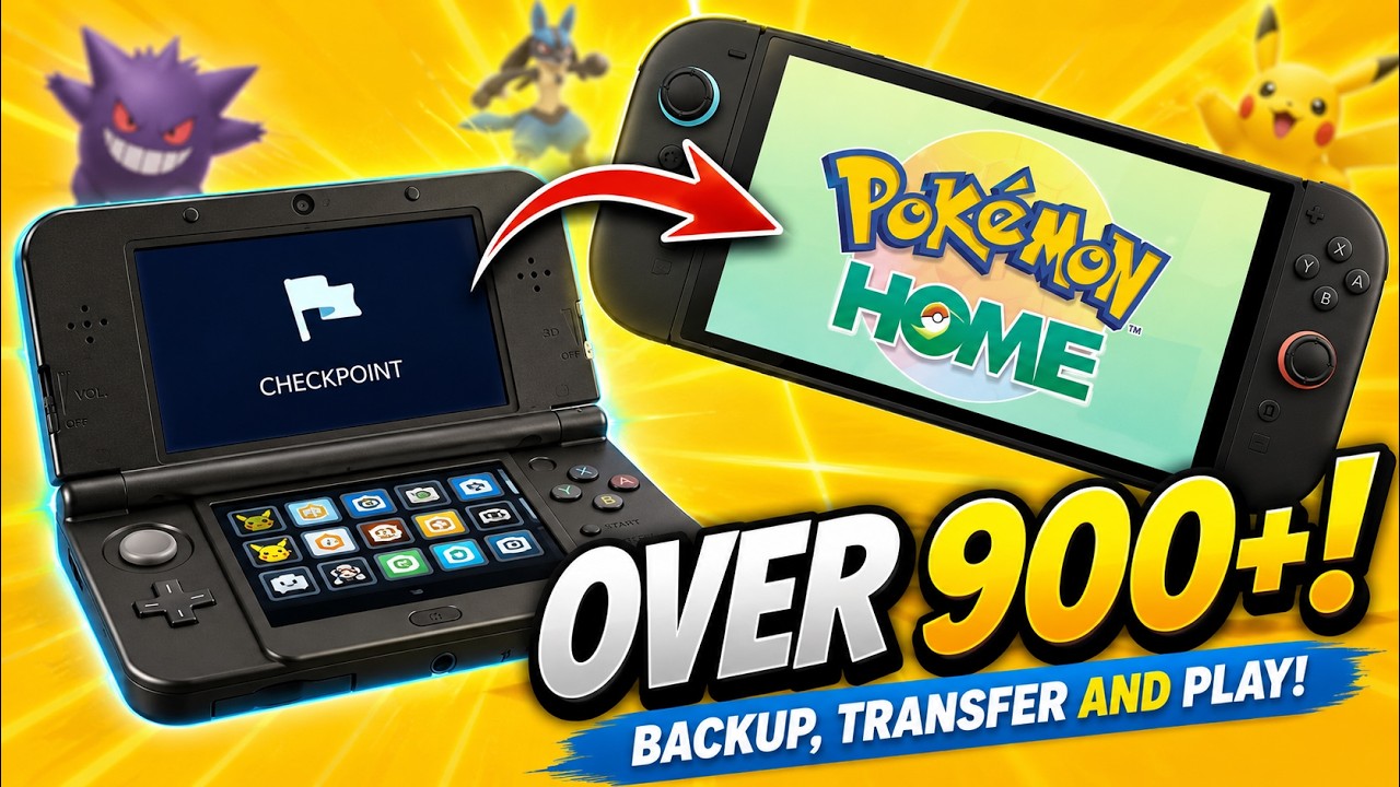 How to Move 900+ Shiny Pokémon From 3DS to Pokémon HOME Before Bank Shuts Down
