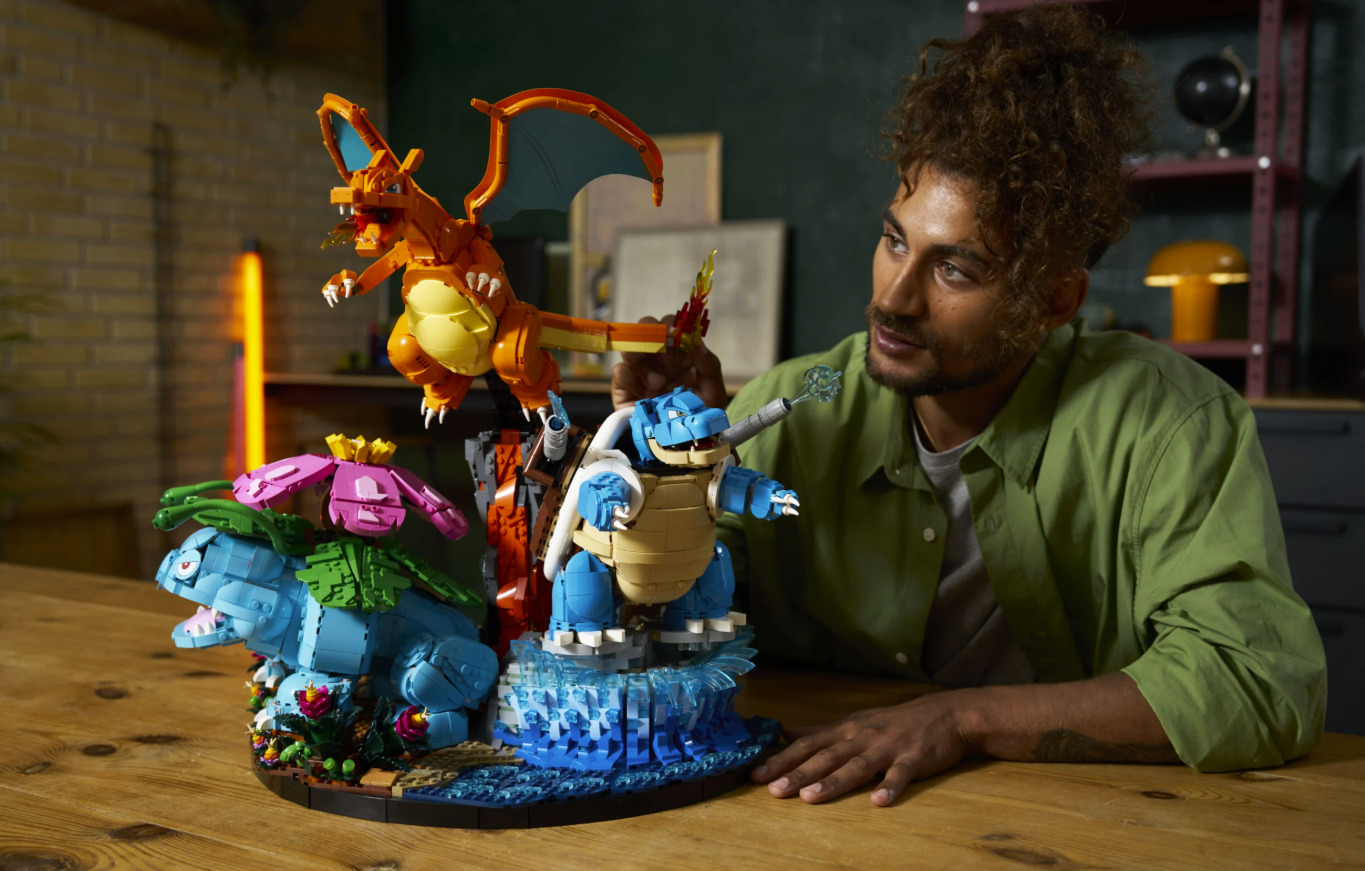 LEGO Pokémon Venusaur, Charizard & Blastoise (72153)