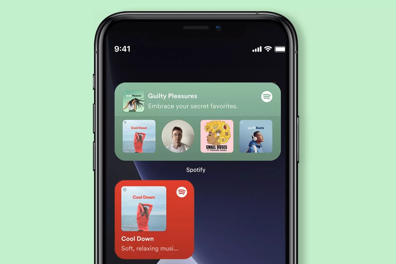 Spotify is now available as a widget for iOS and iPadOS