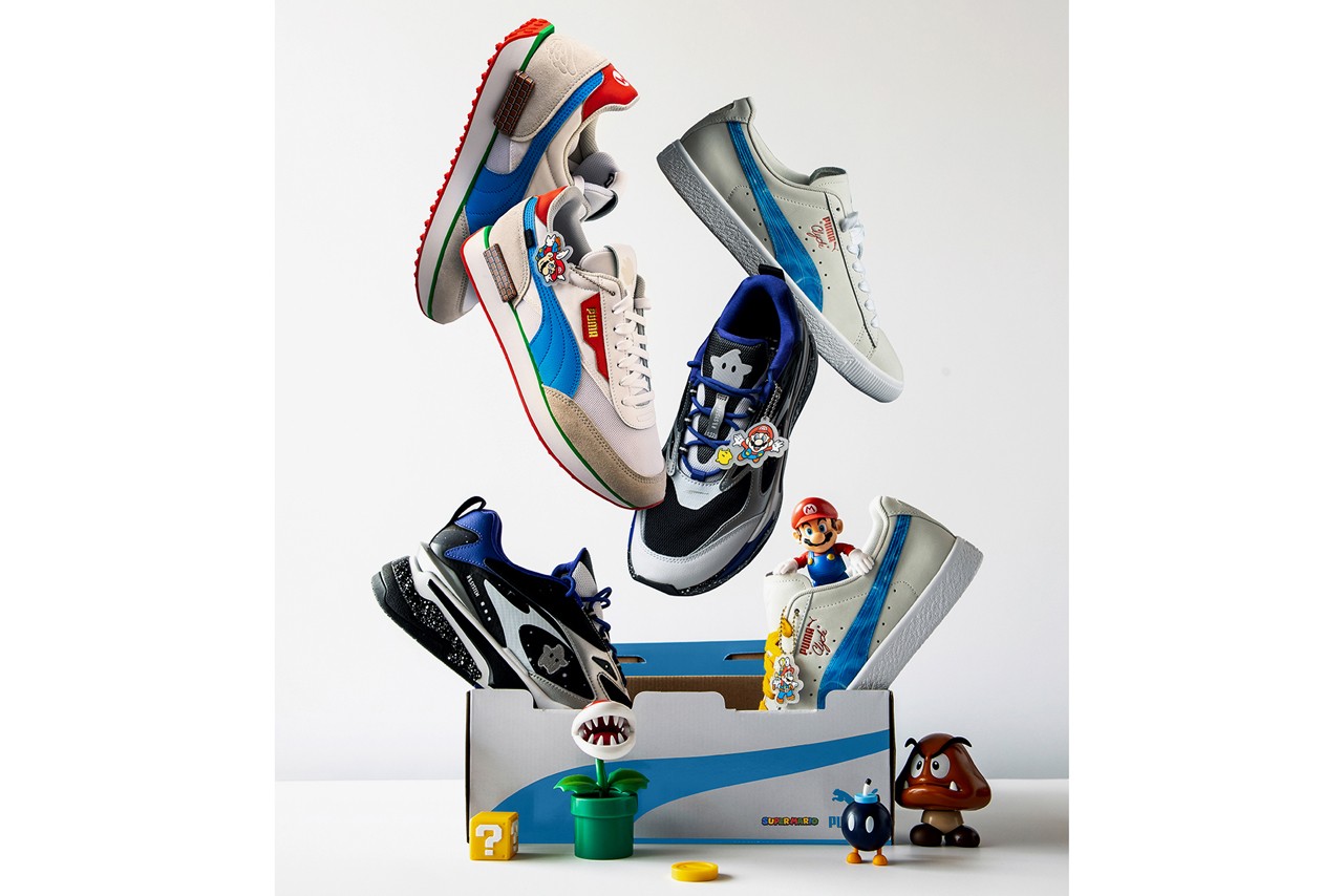 Nintendo and Puma release a series of Mario sneakers