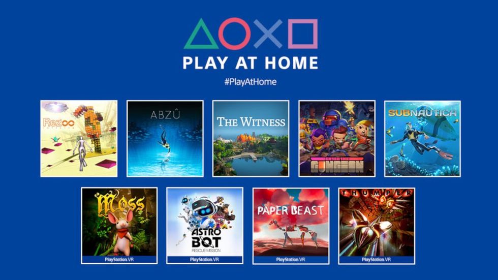 A handful of Playstation games are now free!