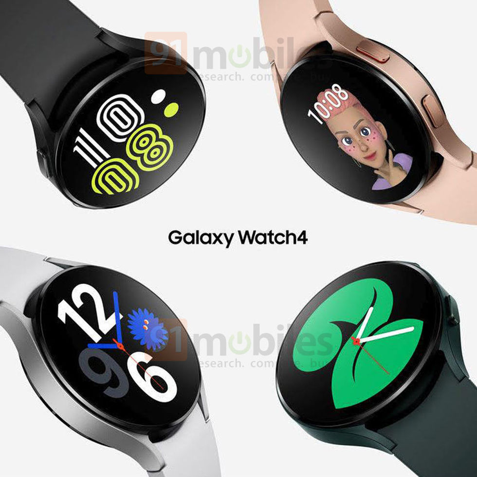 Leaked pictures show Samsung Galaxy Watch 4