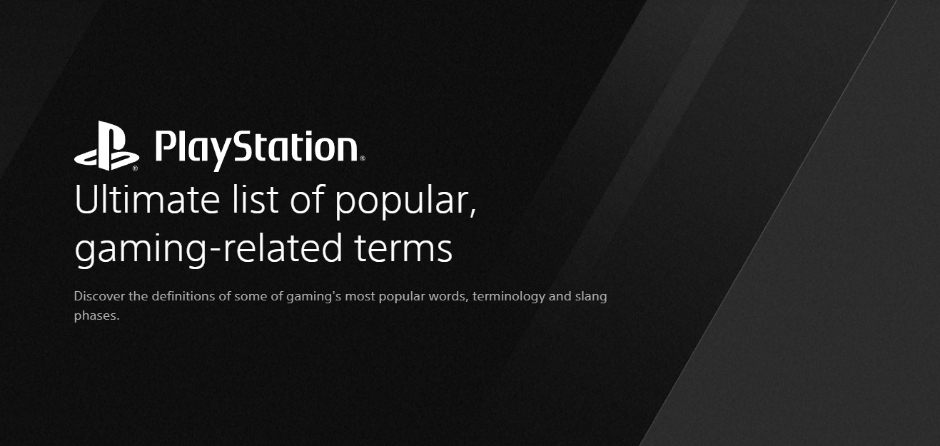 Sony Releases Digital Dictionary With Popular Gaming Terms