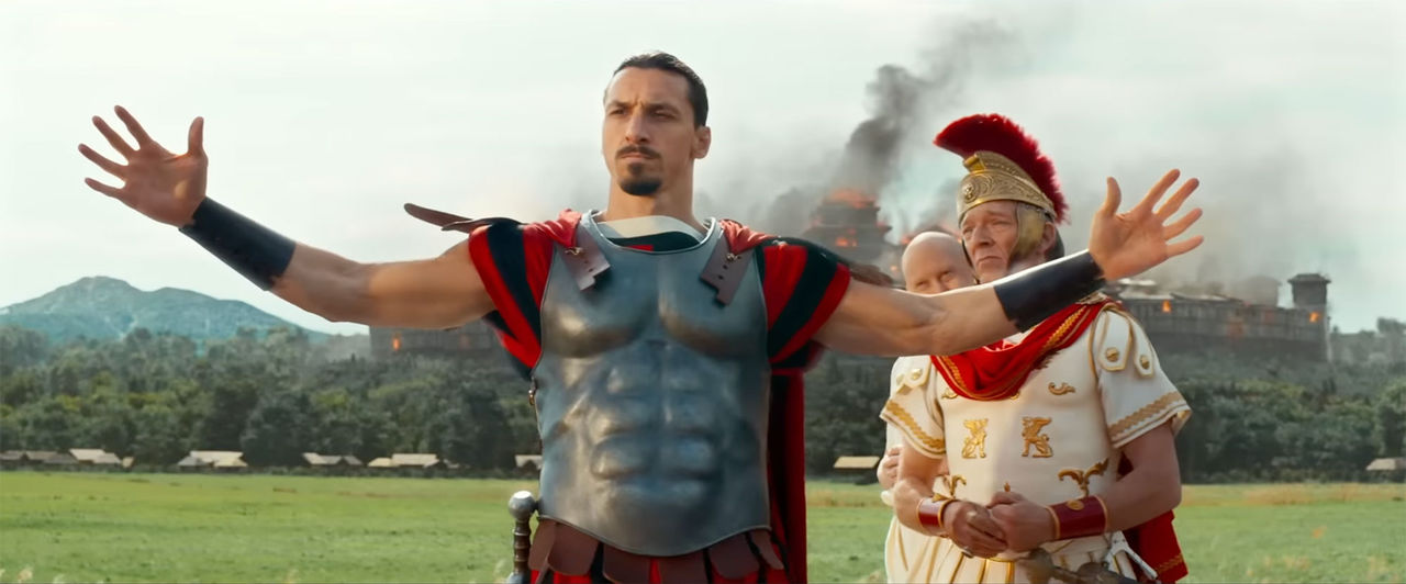 Zlatan In The Trailer For The New Asterix And Obelix Movie