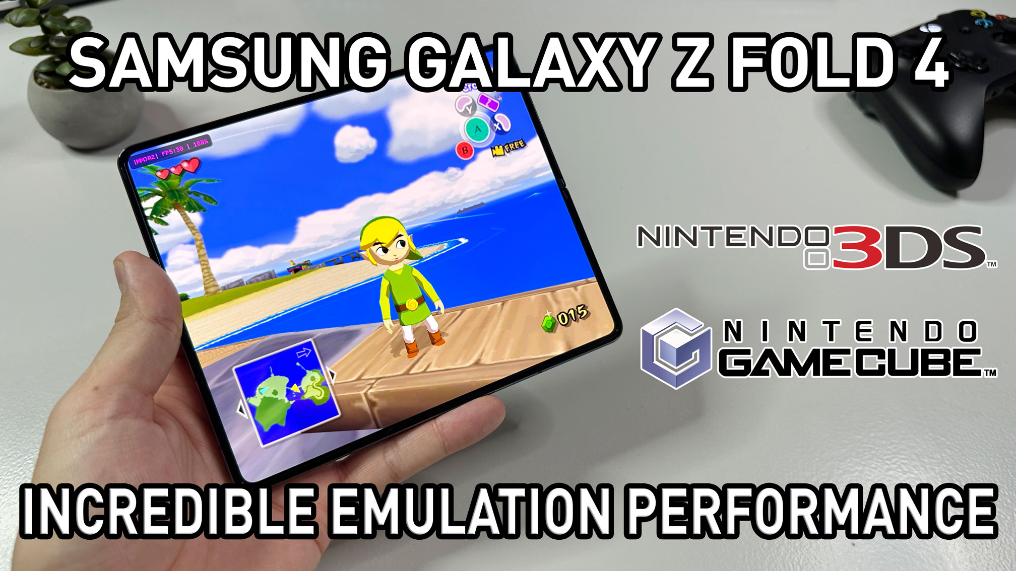 Samsung Galaxy Z Fold 4 Emulation Performance