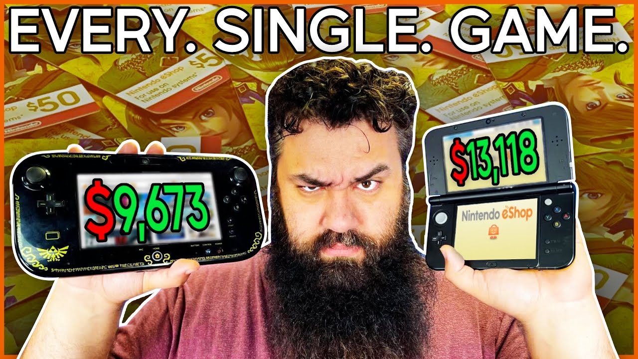 Youtuber The Completionist buys all digital games from Nintendo’s soon-to-be-shut eshop