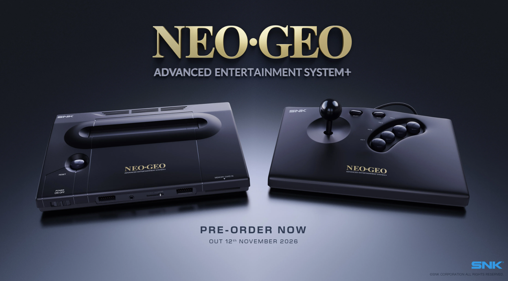 SNK and PLAION Bring Back the NEOGEO AES With a Modern, No-Emulation Revival
