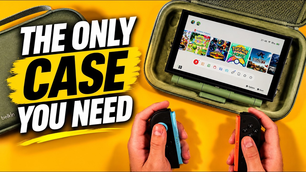 Belkin Charging Case Pro Review — The ONLY Switch 2 Case You Need?
