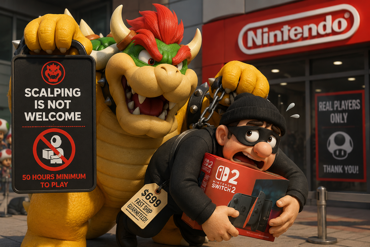 Nintendo Tightens Switch 2 Sales With 50-Hour Playtime Requirement