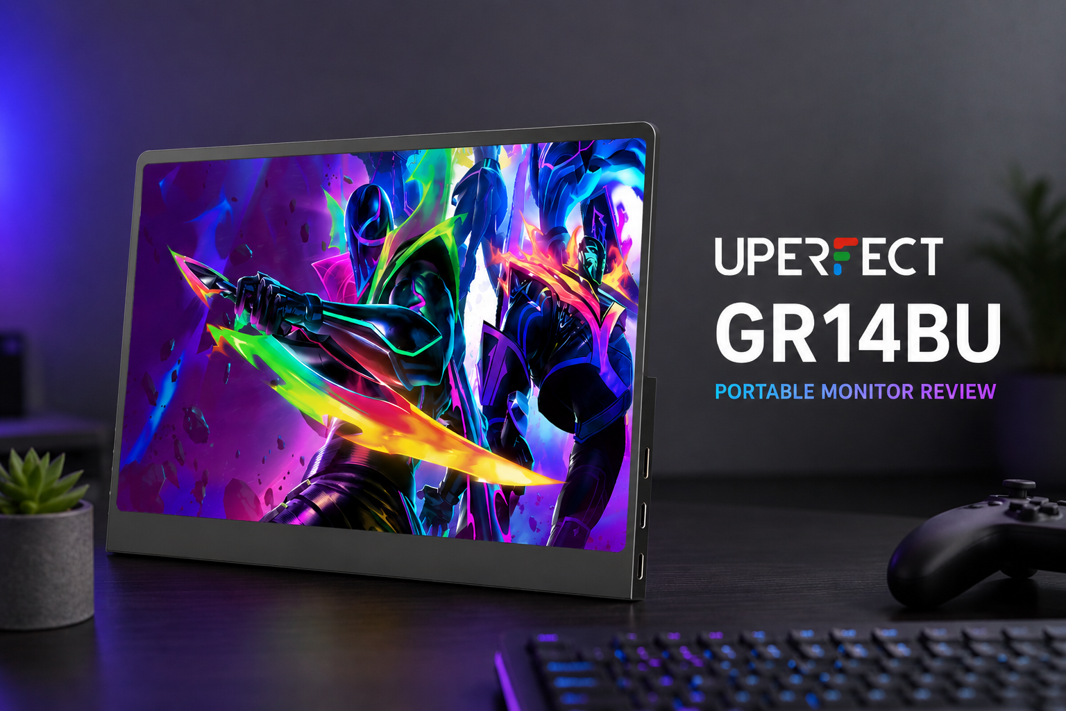 UPERFECT GR14BU (14-inch 3K 120Hz OLED Touchscreen) – A Premium Portable Display That Gets Most Things Right